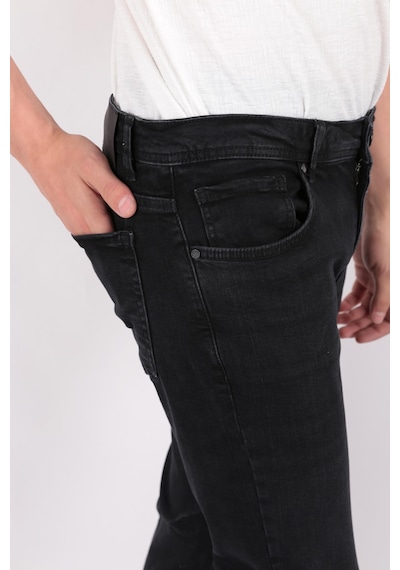Five Pocket Fp25a1216-w102 Bartez Erkek Jean Pantolon Nıght Black Od.