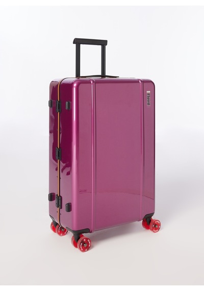 Floyd Mor Unisex Çekçekli Sert Valiz Floyd Check In - Magic Purple