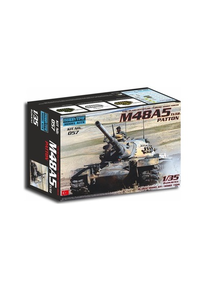 1/35 M48 A5 Patton T1/t2 Tank Maketi, Hobbytime 057