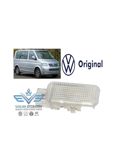 Transporter T5 Sürgülü Kapı Basamak Aydınlatma Lambası 4B0947415