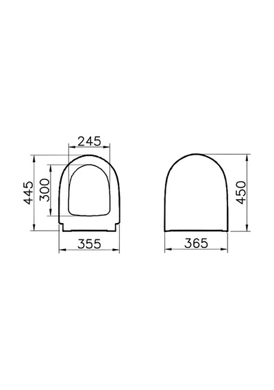 Sento Rim-ex Asma Klozet 7748b003-0559, Sentro Soft Klozet Kapağı 86-003-009