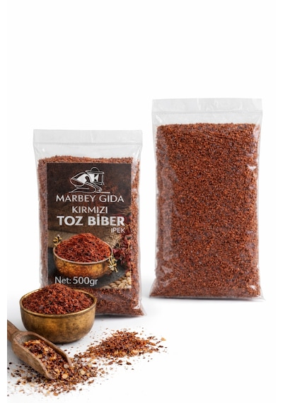 Marbey İpek Çekim Acı Kırmızı Toz Biber