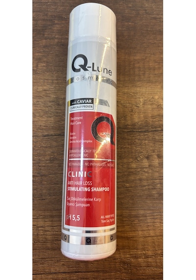 Q-lune Biotin/Havyar Özlü Kök Uyarici Klinik Şampuan 300 ML