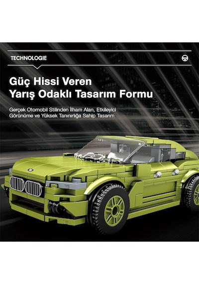 Reobrix Creator 679 Bmw X6 Araba Suv Yaratıcı Yapı Blok Seti Building Blocks - 452 Parça Reobrix Creator 679 Bmw X6 Araba Suv Yaratıcı Yapı Blok Seti Building Blocks - 452 Parça