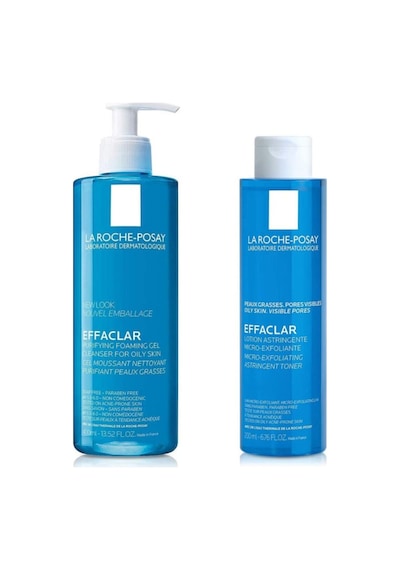 La Roche-Posay Effaclar Temizleme Jeli 400 ML + Effaclar Tonik 200 ML