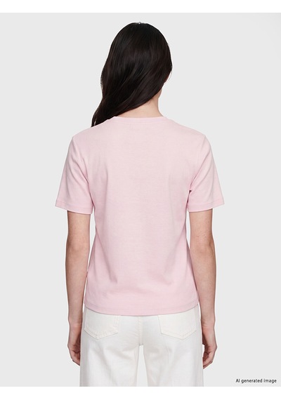 Lcw Comfort Pembe Soft Touch Çiçek Aplikeli Bluz