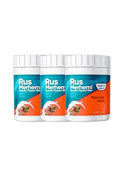 Süper Glegnd Turquoise Tüylere Krem 3 Adet Ceviz & Ceviz Sütü Russ Merhemi 50 Ml