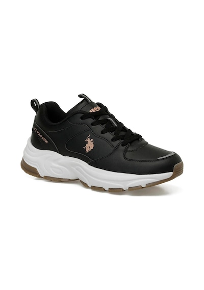 U.s. Polo Assn. Sorley 5pr Kadın Siyah 36-40 Sneaker Ayakkabı Siyah