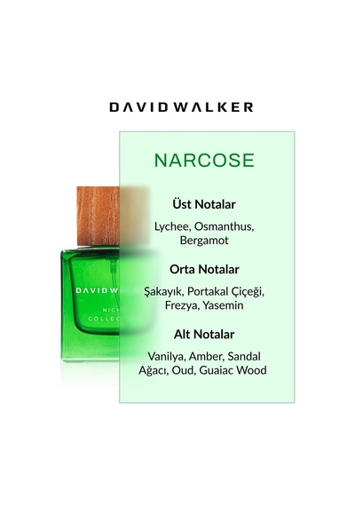 David Walker Niche Narcose Erkek Parfüm EDP 50 ML