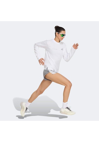 Adidas Adizero Archive Kadın Gri Koşu Şortu Kt4854