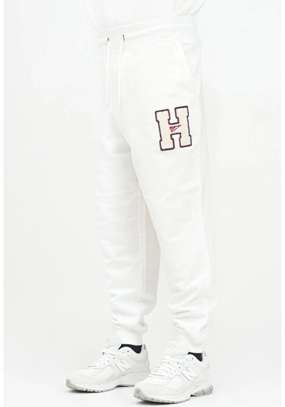 Tommy Hilfiger Tjm Towel Patch Terry Pant Erkek Beyaz Eşofman Altı Dm0dm21277yac Beyaz