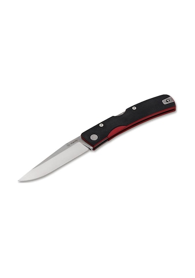 Manly Peak Cpm S-90v Red Two Hand Kamp Çakı Siyah - Kırmızı