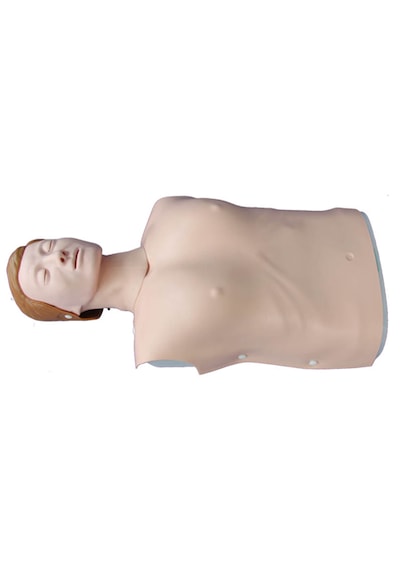 Işıklı Yetişkin Yarım Beden Cpr Maketi - Cpr Mankeni - İlkyardım Maketi 01