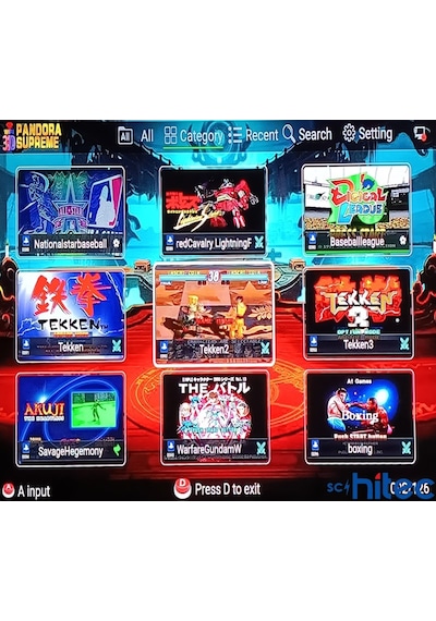 Schitec 4k Arcade Station 3d Supreme 8000 Oyunlu Tv Baglanan i Makinası