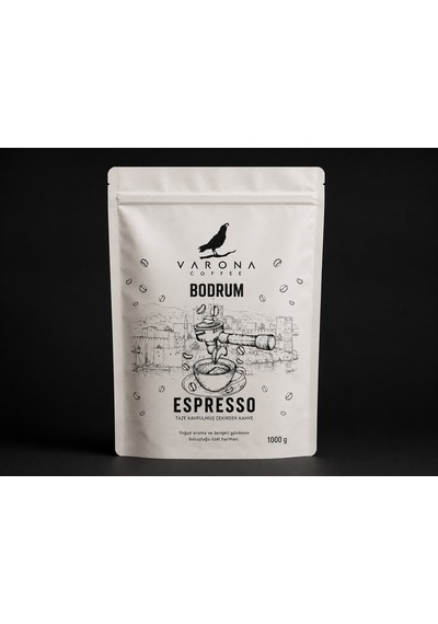 Varona Bodrum Espresso Blend Çekirdek Kahve 1kg