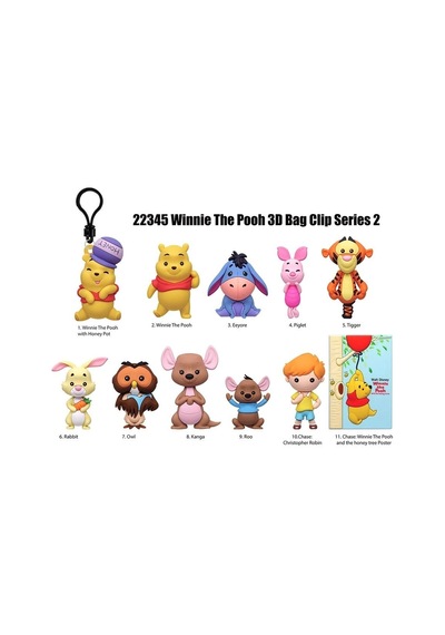 Winnie The Pooh Klipsli Figür Seri 65
