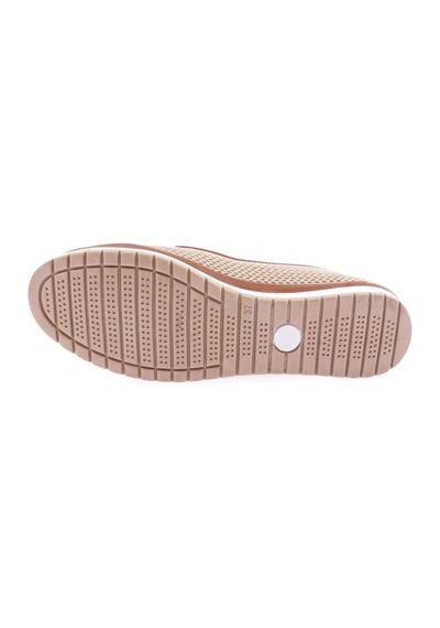 Dgn 201-1-22y Kadin Lazer Baskili Comfort Ayakkabi 201-1-2135-R0919 Krem