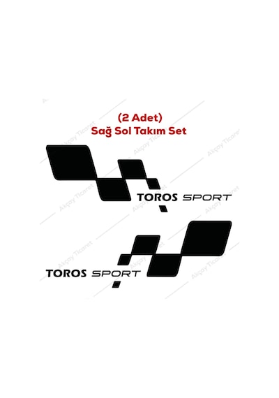 Renault Toros Sticker Toros Sticker Araç Sticke Toros Oto Sticker