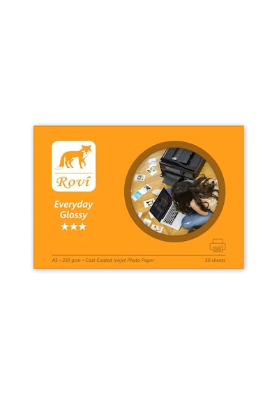 Everyday Parlak Fotoğraf Kağıdı 230gsm 50yp A5