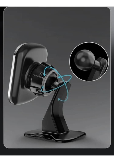 Paste Type Privity Serisi Mıknatıslı Araç İçi Telefon Tutucu Vantuzlu Magnet 360 Derece Telefon Tutucu Ugl 2 Mixed