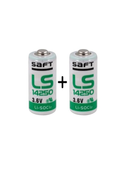 Saft Ls14250 1/2aa 3.6v Lityum Pil 2 Adet
