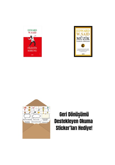 Filistin Sorunu + Müzik Üzerine Görüşler + Okuma Sticker'ları
