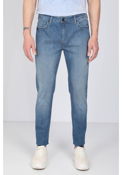 Banny Jeans Erkek Açık Mavi Straight Fit Jean Pantolon