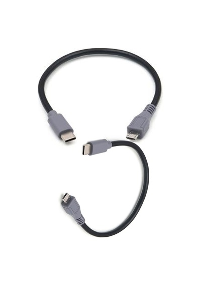 Type-c To Micro Usb Çevirici Kablo 20cm Type-c Micro Usb Veri Aktarım Şarj Kablosu