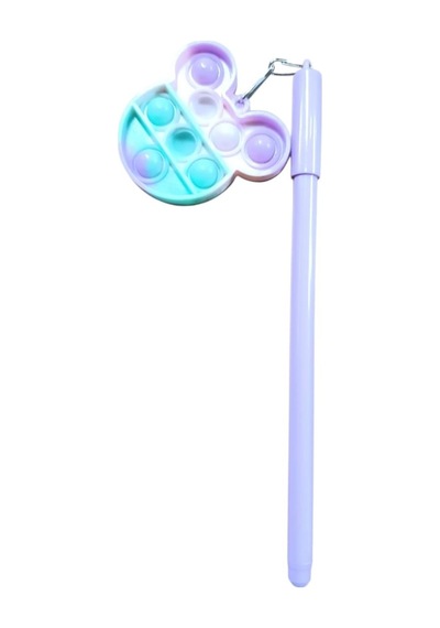 Unicus Pop-it Jel Tükenmez Kalem Gp-133-mor Çok Renkli
