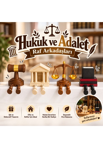 Hukuk Ve Adalet Raf Arkadaşları Eğlenceli Figürler