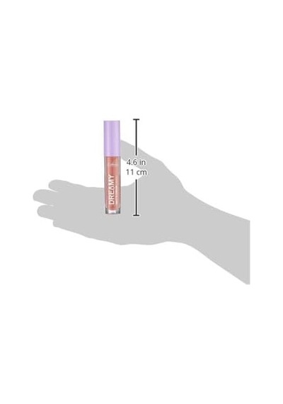 Dreamy Matte Cream Mat Görünümlü Lipgloss 208 Front Row, Kahverengi