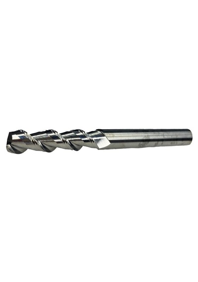 4mm Uzun 2 Ağız Alüminyum Karbür Freze Boy:100mm Eric