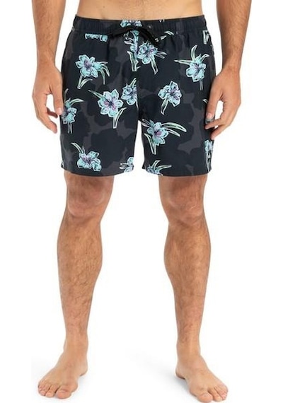 Quiksilver Eqyjv04121-bcbl Everyday Straight Volley 15 Erkek Şort Mayo Siyah
