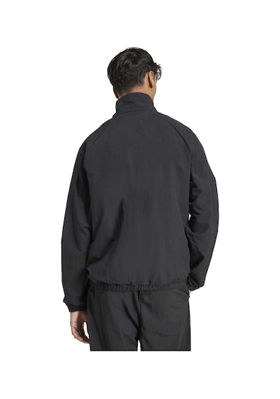 Black/whıte Adidas Erkek Günlük Rüzgarlık Ceket M Sl Wv Tt Jm1772 Siyah