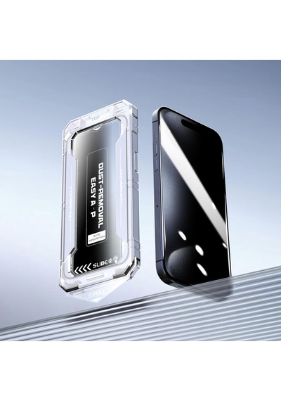 İphone 15 Pro Max Uyumlu 2'li Paket Privacy Hayalet Ekran Koruyucu Kolay Kurulum