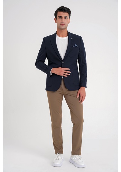 Efor C 697 Ceket Regular Fit Lacivert-1 Casual Lacivert