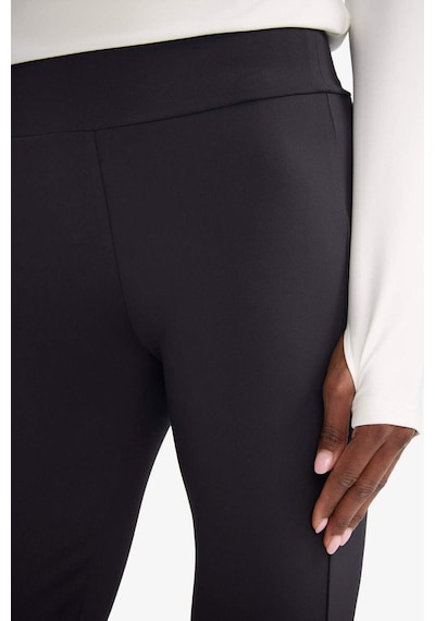 Defacto Defactofit Flare Fit İspanyol Paça Standart Boy Ultra Soft Sporcu Pantolon B3988ax25aubk81 Siyah