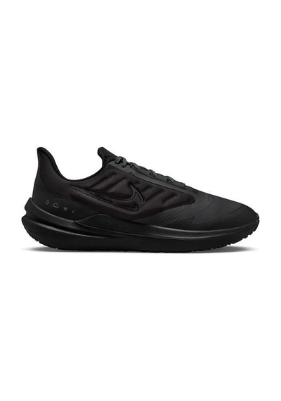 Nike Air Winflo 9 Shield Dm1106-007 Siyah Erkek Koşu Ayakkabısı Siyah