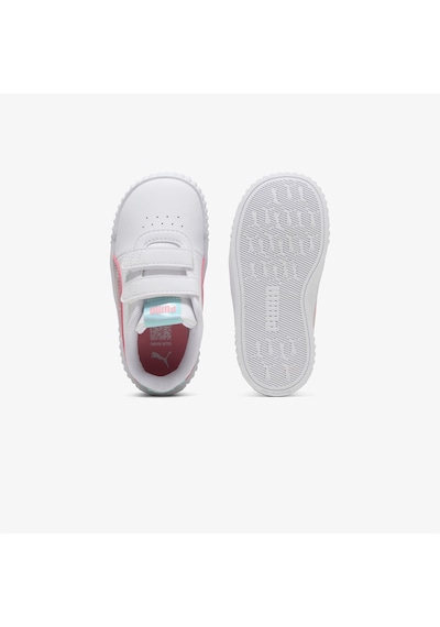 Puma Carina 3.0 Space Belle Çocuk Pembe Beyaz Spor Ayakkabı 402805 Beyaz
