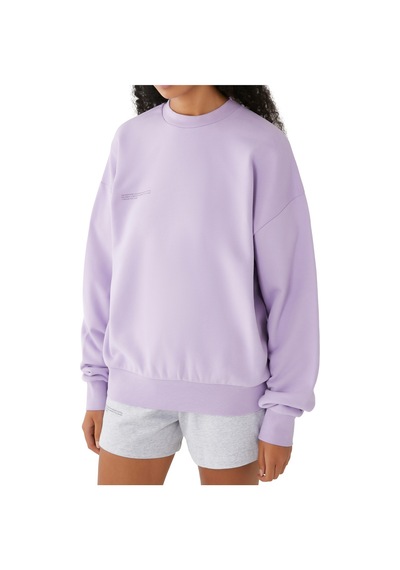 Pangaia 365 Ağırlıkta Kadın Sweatshirt - Orkide Moru Mor