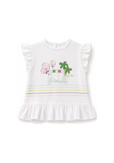 Haribo Bebek T-shirt Şort Takım Yeşil Kız