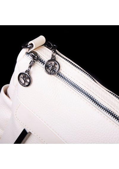 Nas Bag Çok Gözlü Yumuşak Ve Hafif Yapılı Çift Askılı Omuz Ve Çapraz Çanta 30x24 Cm Krem Lopez