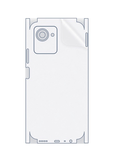 Realme C30s Uyumlu Fullbody Arka Kaplama Hidrojel Koruyucu Film