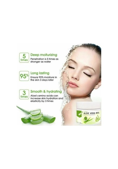 Eurorganic Aloe Vera Jel Cildiniz Için Ferahlama Ve Nem Dokunuş 100 Ml X 2 Adet