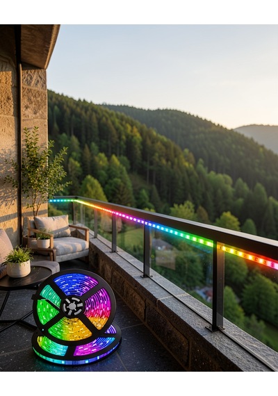 5 Metre Kumandalı Rgb Şerit Led Xucz5mşeritled-6