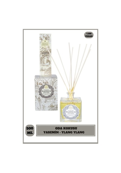 Nesti Dante Oda Kokusu Luxury Platinum Beyaz Kamelya Ylang Ylang Yasemin Bergamot Kokusu 500 ML
