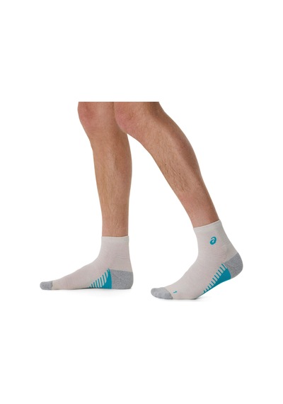 Asics Performance Run Sock Quarter Unisex Beyaz Koşu Çorabı 3013a979-200 Beyaz