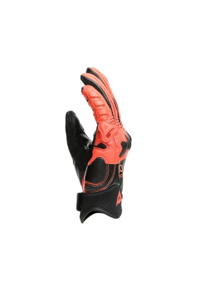 Dainese X-ride Deri Motosiklet Eldiven Kırmızı - Siyah