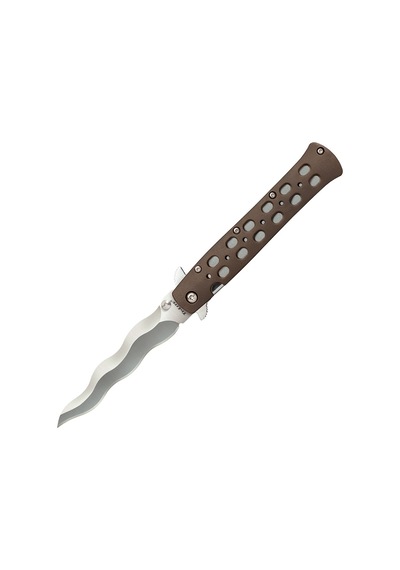 Cold Steel Ti-lite Zytel Handle Kris Blade Kamp Çakı Kahverengi 48559747