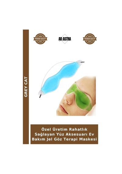 Özel Üretim Rahatlık Sağlayan Yüz Aksesuarı Ev Bakım Jel Göz Terapi Maskesi Çok Renkli